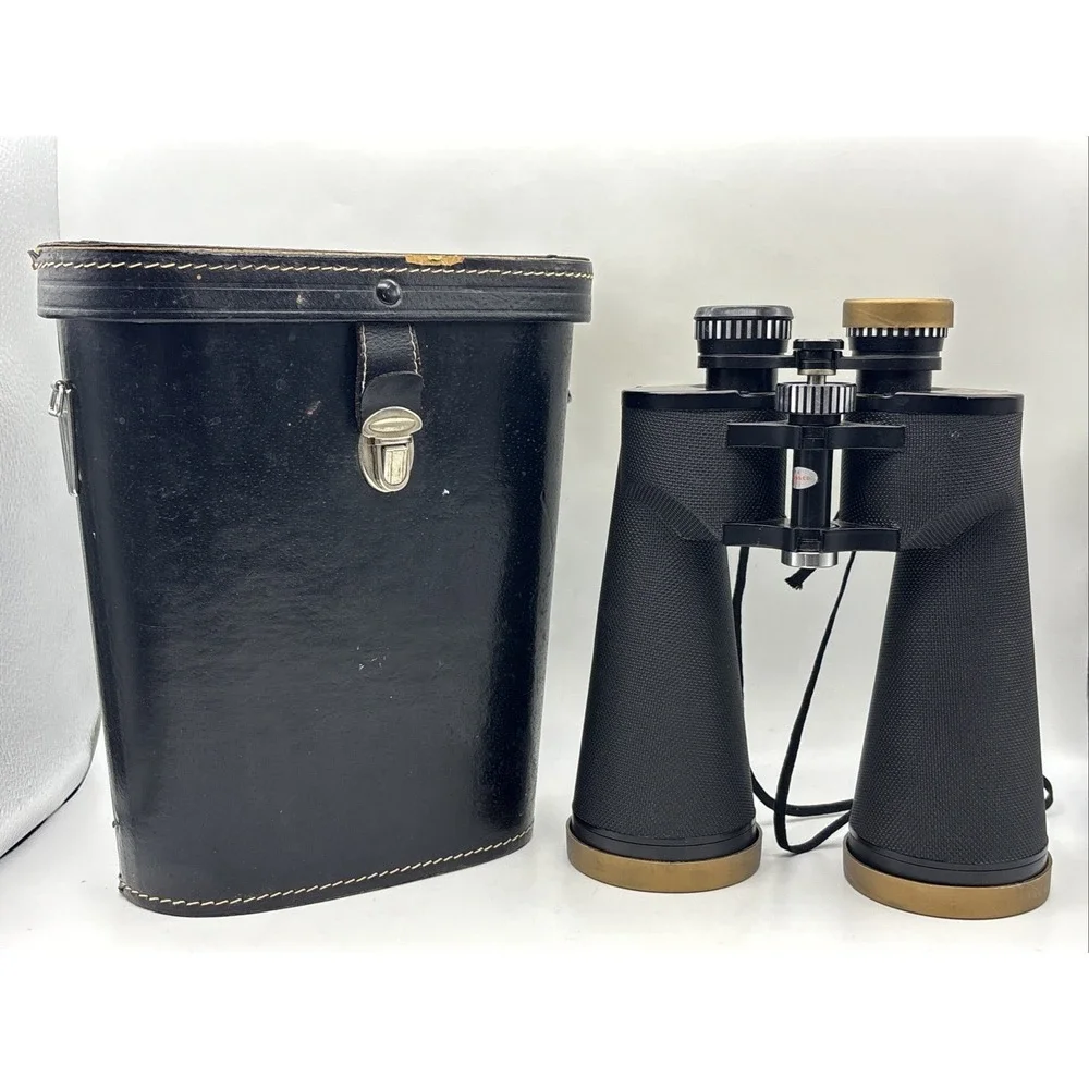 Vintage Selsi Lightweight Binoculars 30x70 With Case